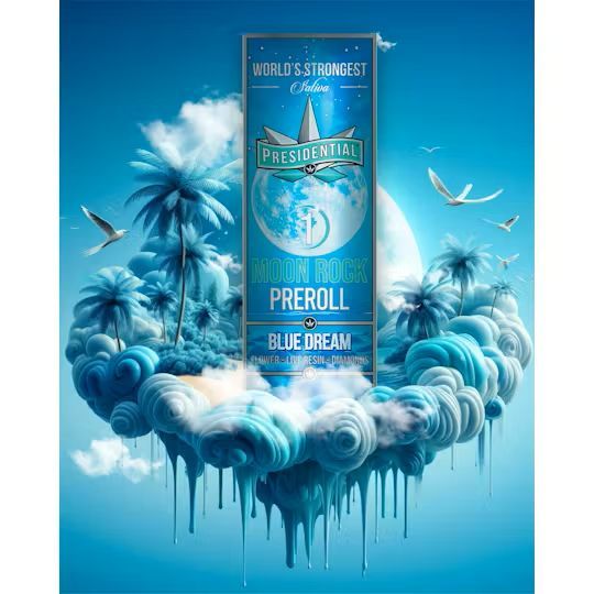 Blue Dream Moon Rock Presidential