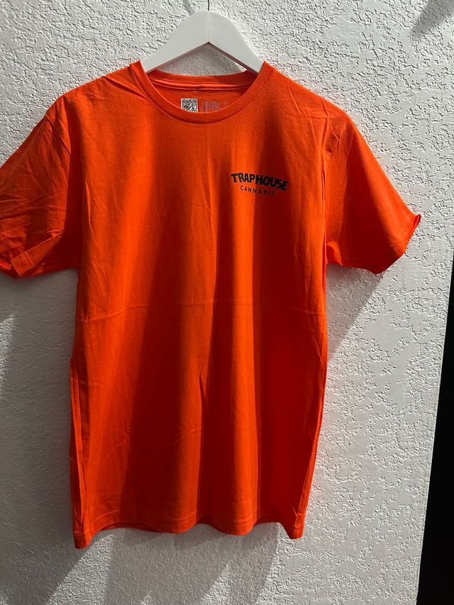 Front Text Full Back on Orange Trap House