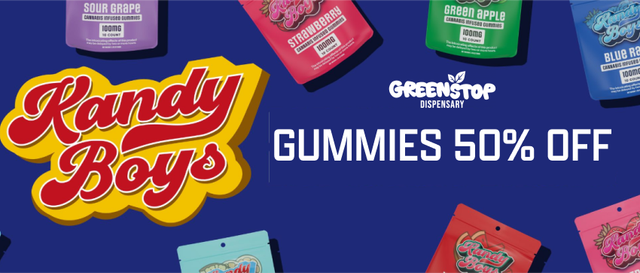 Cannabis Promo, Cannabis Sales, Cannabis Discounts, Cannabis on Sale, KANDY BOYS GUMMIES – 50% OFF
