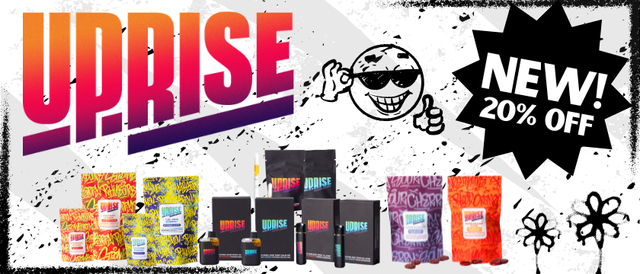 Cannabis Promo, Cannabis Sales, Cannabis Discounts, Cannabis on Sale, 20% Off UpRise