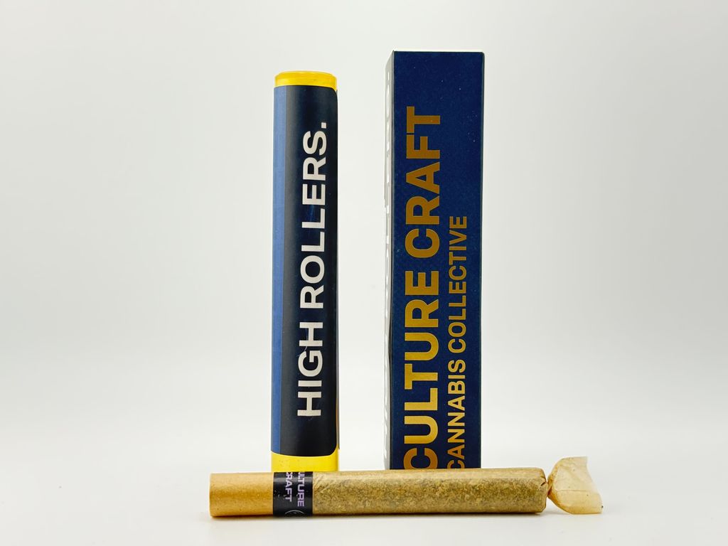 Culture Craft Cannabis Collect Akhilio OG Infused Pre Roll 1g
