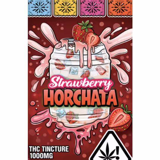 Strawberry Horchata Live Rosin Casa Flor