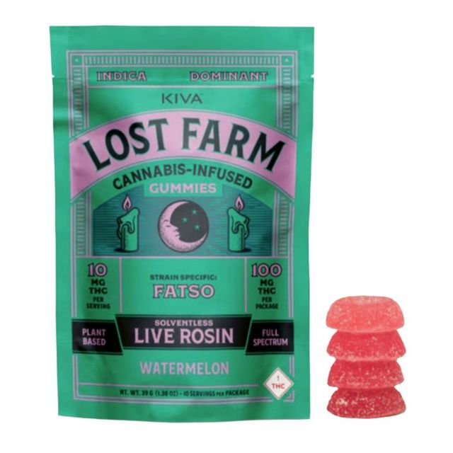 Live Rosin Watermelon x Fatso Lost Farm