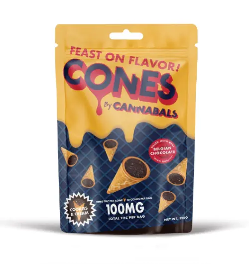 Cookies & Cream Cones Cannabals Cookies & Cream Cones Cannabals