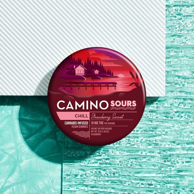 Camino Sours Strawberry Sunset Chill Kiva