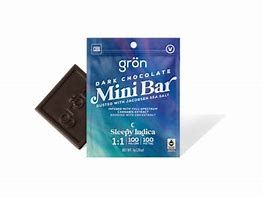 Mini Bar Dark Seasalt Sleepy Indica Grön Edibles
