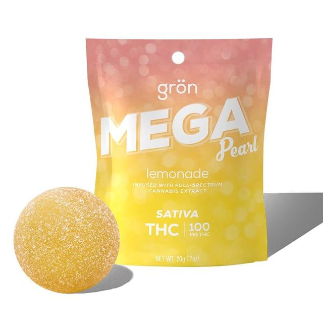 Gron Lemonade Sativa Grön Edibles