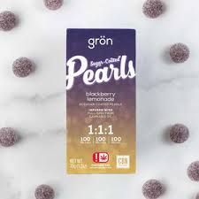 Gron Blackberry Lemonade Pearls Grön