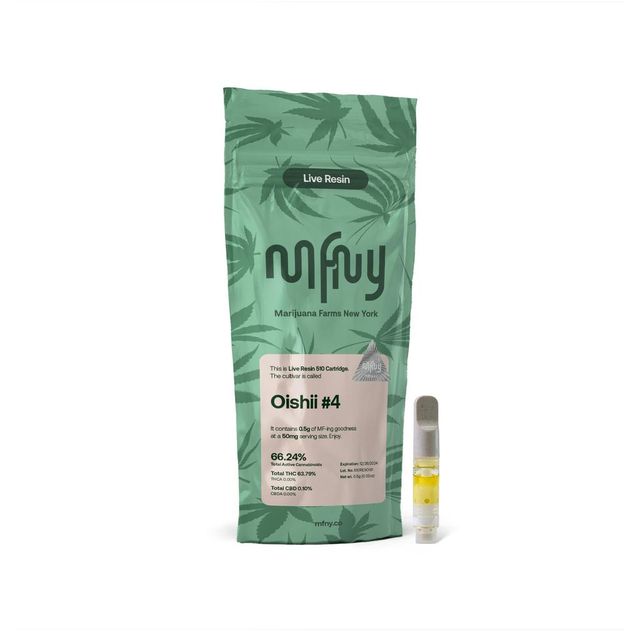Oishii 4 Live Resin Cart MFNY