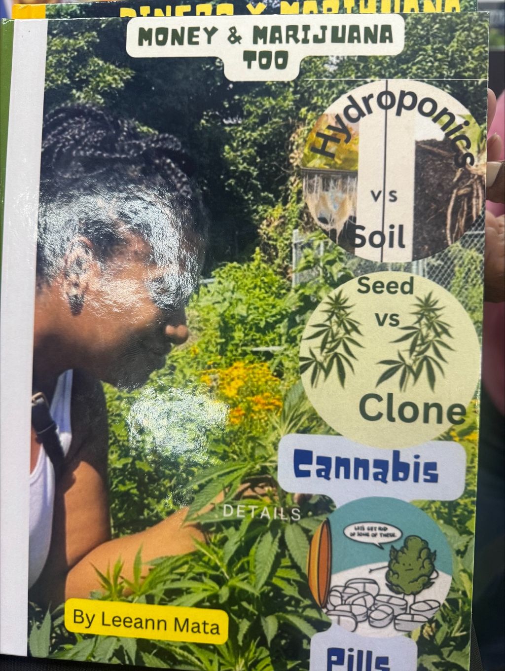 Money Marijuana Too Hard Cover Book