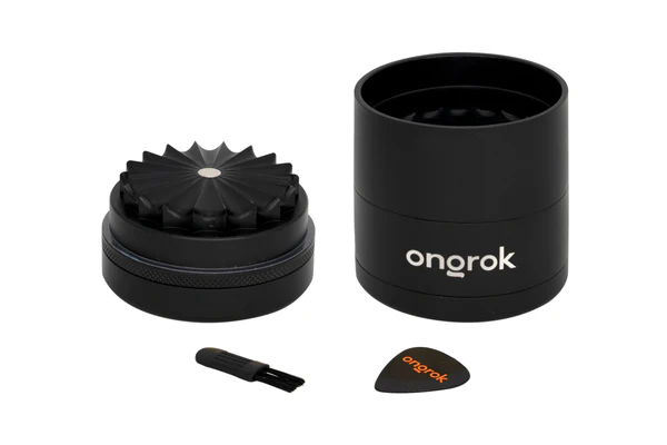 Mini Flower Petal Toothless Grinder Black ONGROK