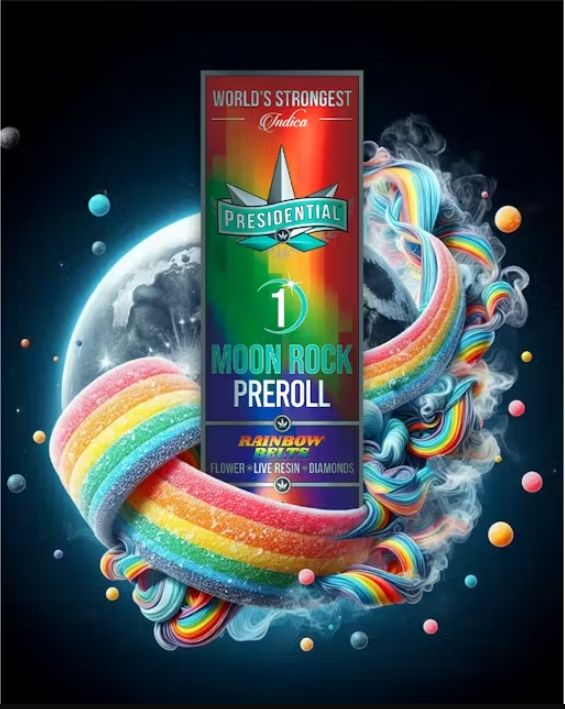 Rainbow Beltz Moonrock Presidential