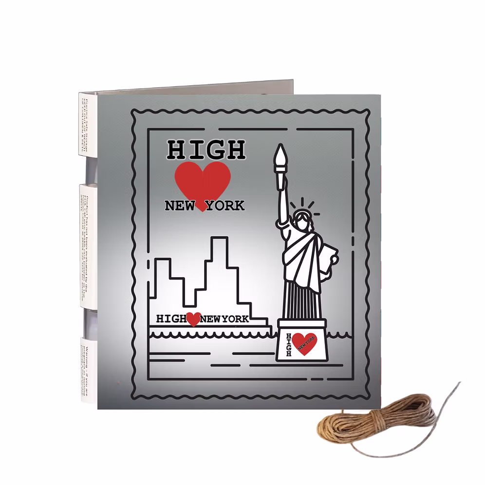 x High Love New York Stamp & Hemp Wick Combo (PUFF-STAMP)