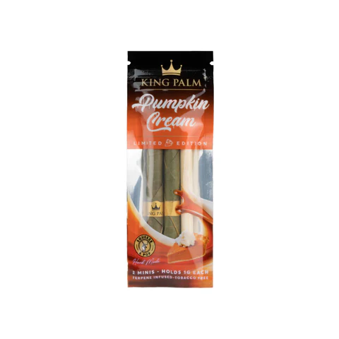 King Palm Mini Rolls Cones Pumpkin Cream