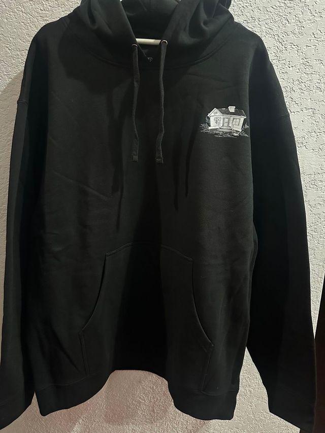 House Front Full Back Logo on Black Trap House