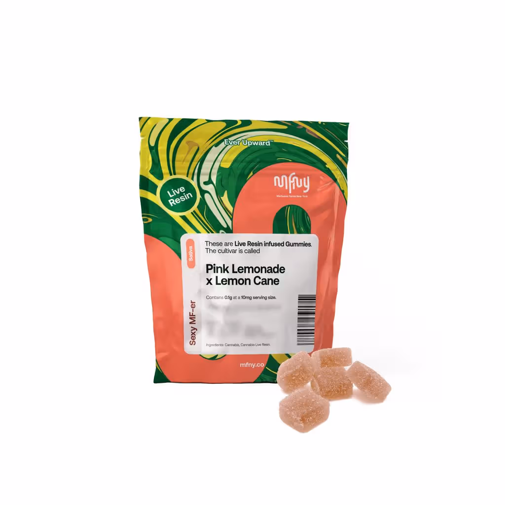 Cannabis Promo, Cannabis Sales, Cannabis Discounts, Cannabis on Sale, MFNY Live Resin Gummies Buy 1 Get 1 40% Off 1