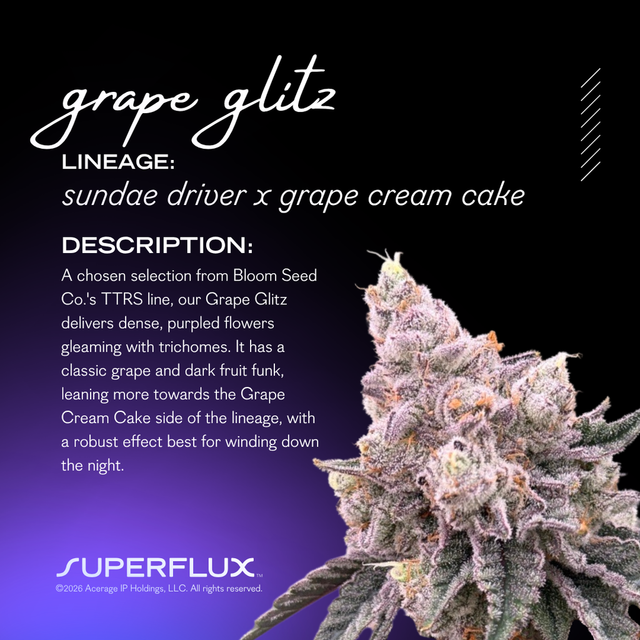 Grape Glitz Superflux