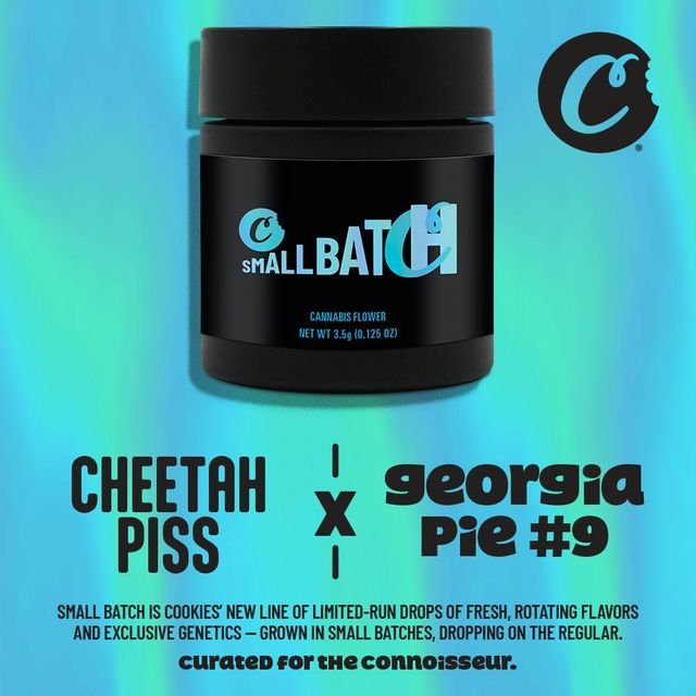 Small Batch | Cheetah Piss x Georgia Pie #9 Cookies