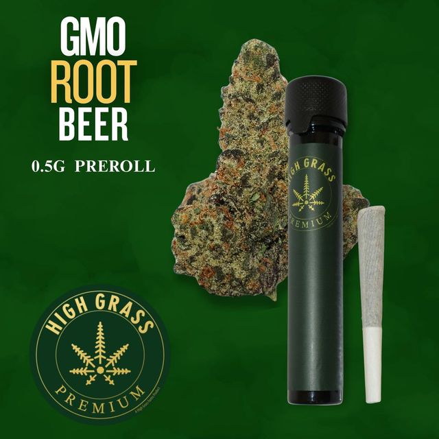 GMO Root Beer High Grass