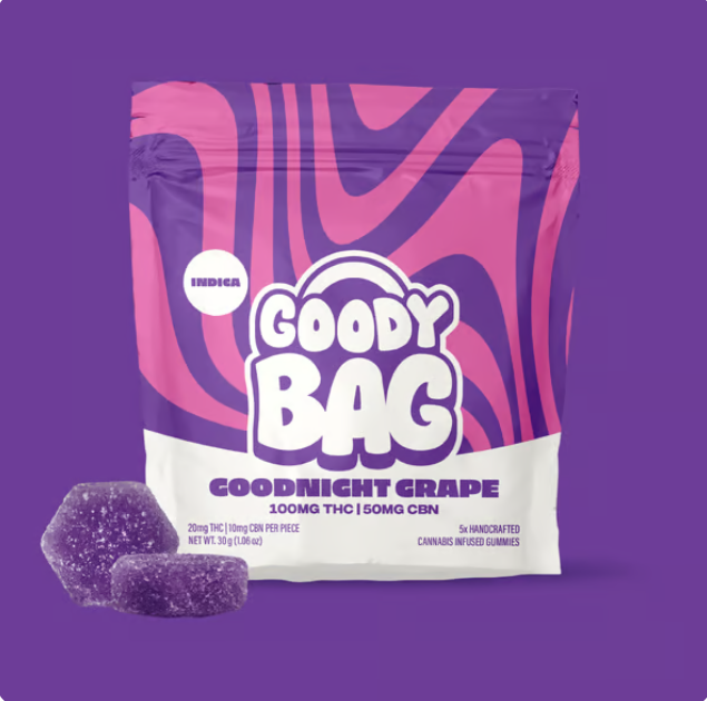 Goodnight Grape 2:1 THC:CBN Goody Bag