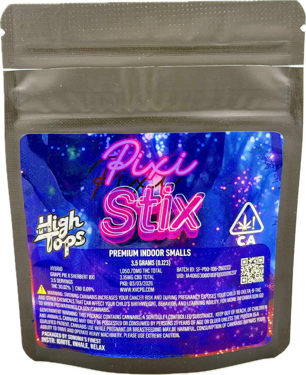 High Tops: Pixi Stix