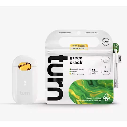 Green Crack Live Resin AIO turn