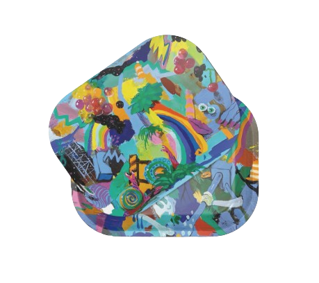 Adam Oday Alltopia Rolling Tray & Lid - 5x7 ZZZ