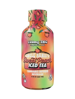 Sweet Peach Iced Tea 8oz Uncle Arnie's