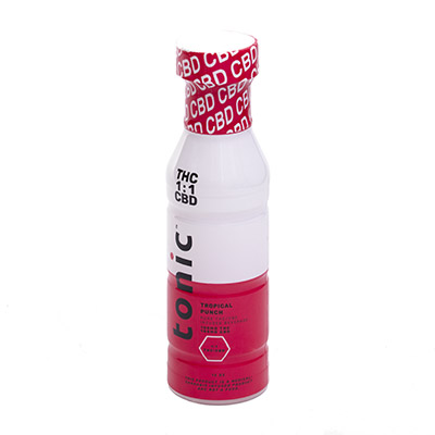 Buy Tropical Punch 1:1 CBD:THC 12oz 100mg Tonic online - Spark'd