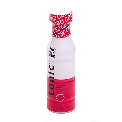 Tropical Punch 1:1 CBD:THC 12oz Tonic