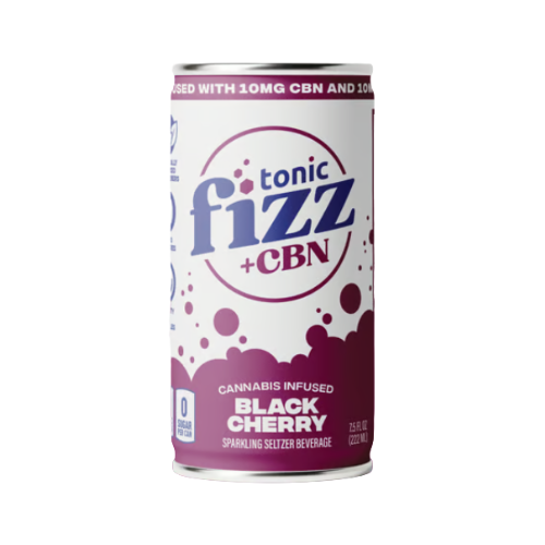 Black Cherry Fizz 1:1 CBN:THC 12oz Tonic
