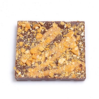 Milk Choc Peanut Brittle