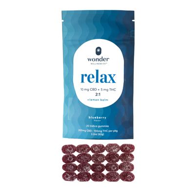 Relax Blueberry 2:1 CBD Wonder Wellness