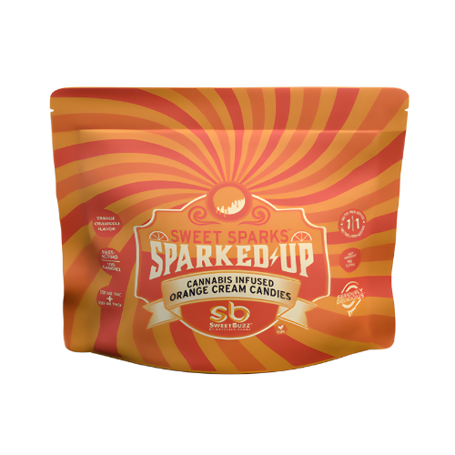 Sparked Up Orange Cream Candies 1:1 THCv:THC