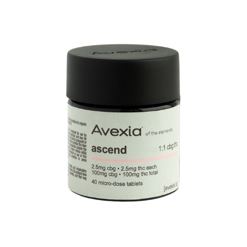 Ascend Tablets 1:1 CBG Avexia