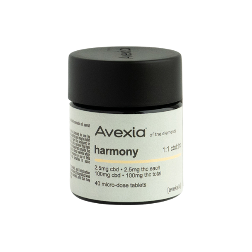 Harmony Tablets 1:1 CBD:THC Avexia