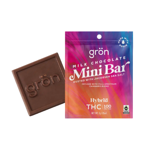 Jacobsen Sea Salt Dusted Milk Chocolate Bar Gron
