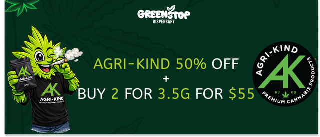 Cannabis Promo, Cannabis Sales, Cannabis Discounts, Cannabis on Sale, Agri-Kind Flower – 50% Off + Buy 2 for 55$