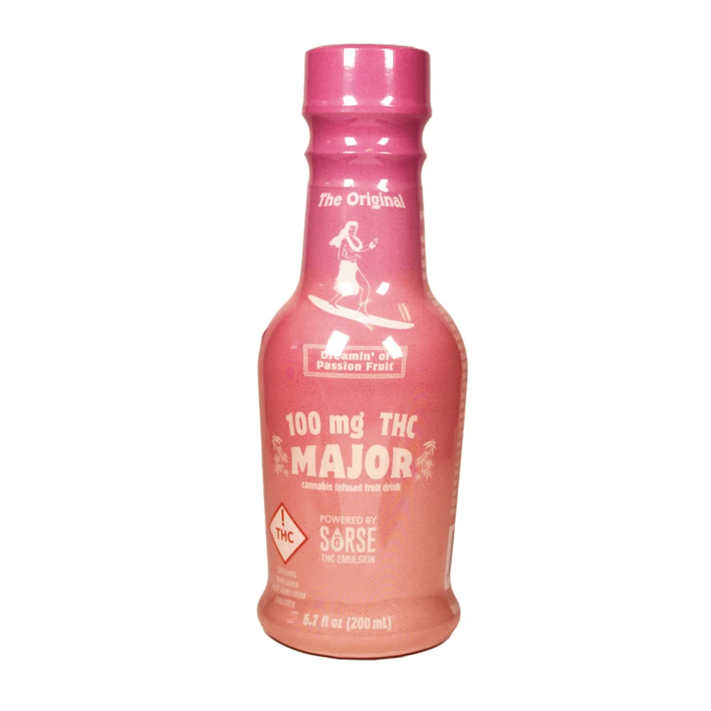 Major Beverage Passion Fruit Beverage 100mg