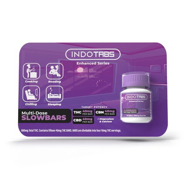 Slowbars (1:1:1 THC:CBD:CBN) 600mg 15pk Indo Cannabis