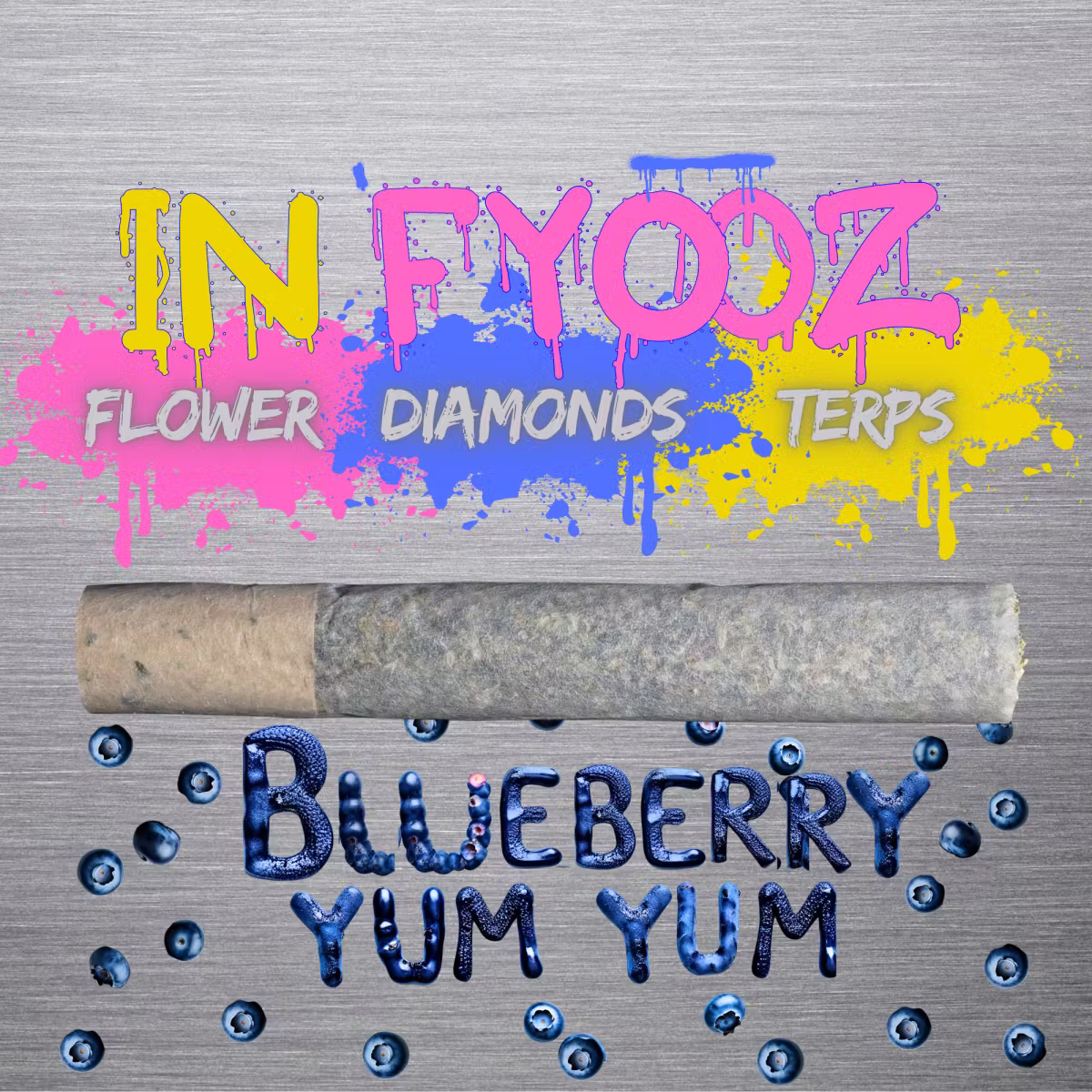 Blueberry Yum Yum Infused INFYOOZ