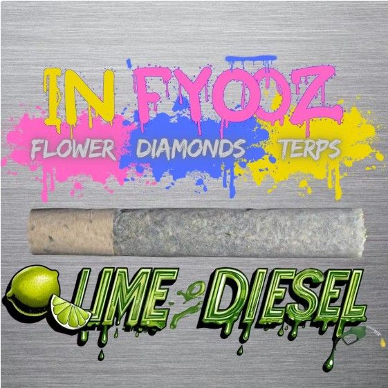 Lime Diesel Infused Infused INFYOOZ