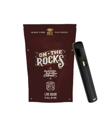 On the Rocks Gelato 41 Live Rosin Disposable 1g