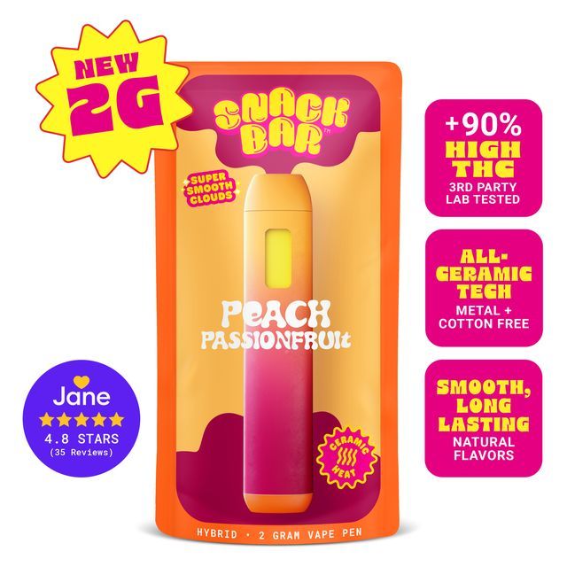 Peach Passionfruit Snackbar