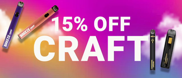 Cannabis Promo, Cannabis Sales, Cannabis Discounts, Cannabis on Sale, Craft Week 15%