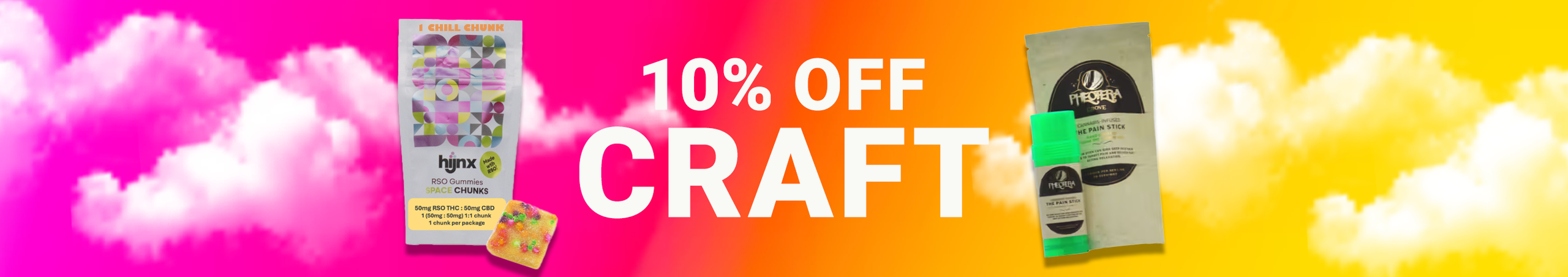 Cannabis Promo, Cannabis Sales, Cannabis Discounts, Cannabis on Sale, Craft Week 10%
