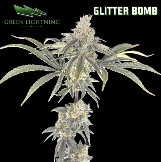 Glitter Bomb Green Lightning