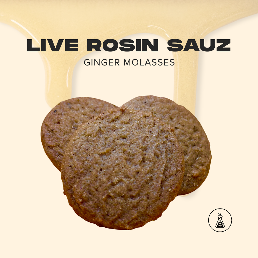 Buy Live Rosin Sauz Ginger Molasses Cooks. 100mg 10pk online