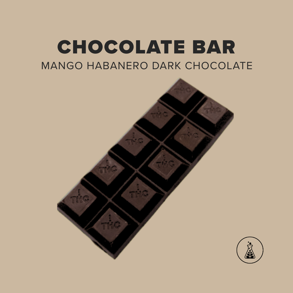 Mngo Habanero Dark Chocolate Bar 100mg