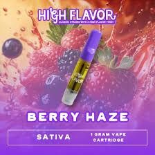 Berry Haze Vape cart High Flavor
